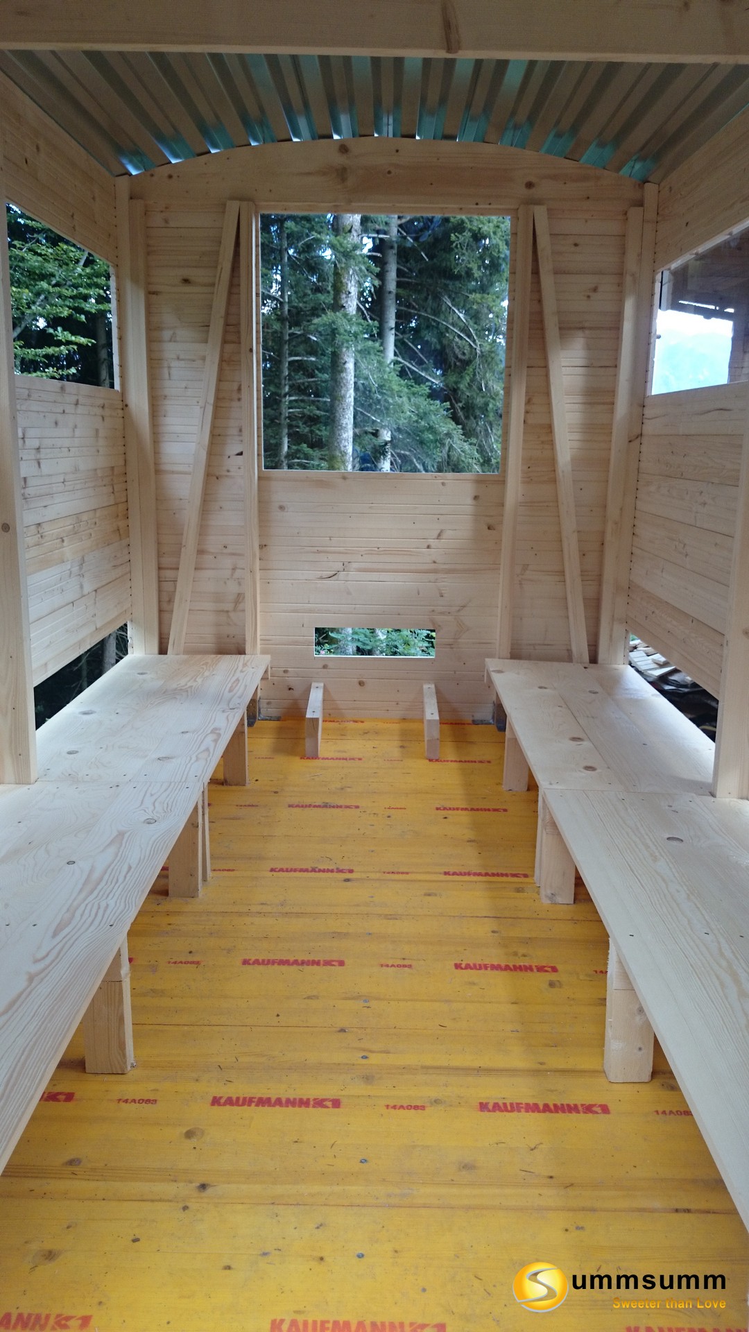 Innenausbau des BeeMobil