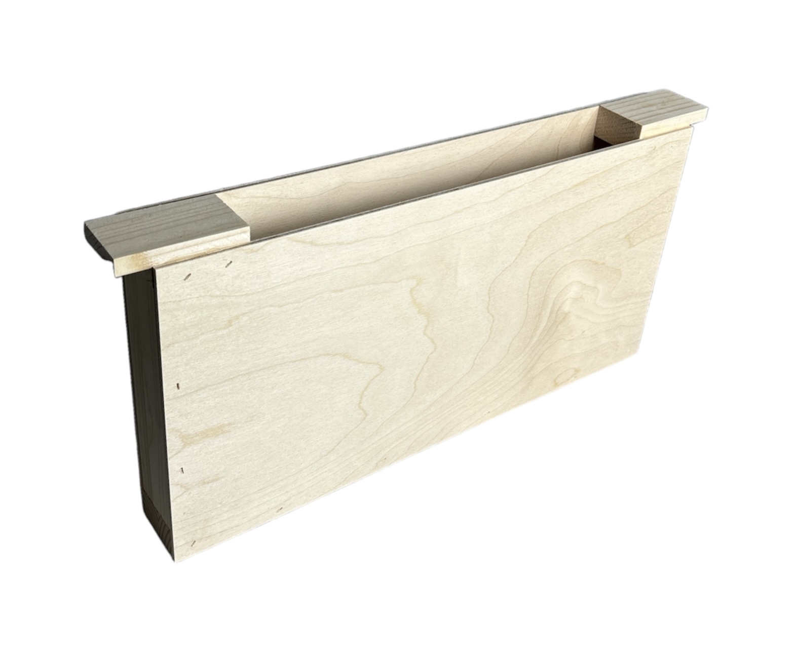 Futtertasche aus Holz